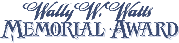 Wally Watts Memorial Award